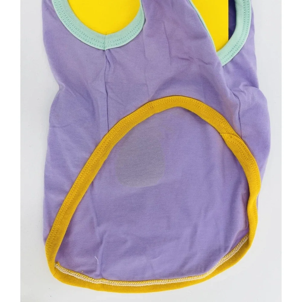 NWT Sun Squad Dog Cat Summer Purple Pineapple Pet Tank Top Small Up to 20 Pounds